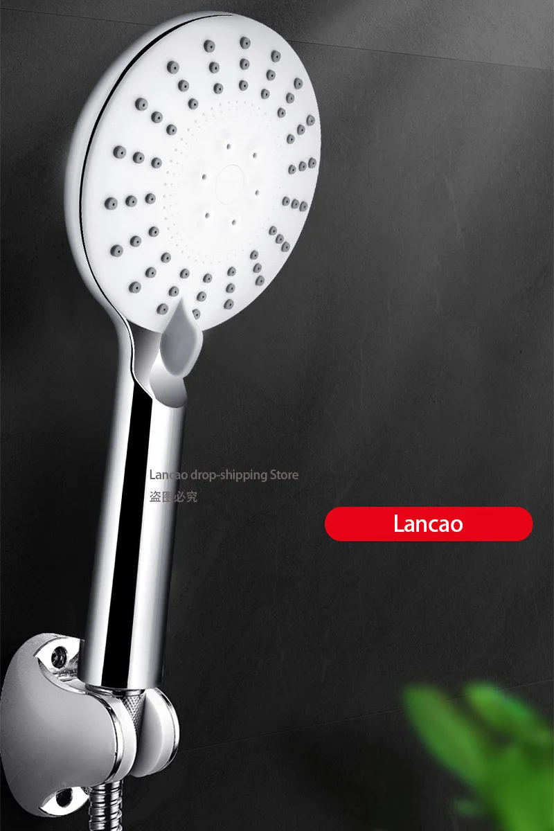 1 шт. многослойная Лейка для душа с гальваническим покрытием | Обустройство дома