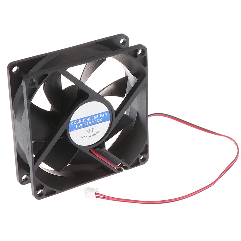 12V 2pin DC Brushless Computer Case Cooling Fan 8025 80x80x25mm 8cm 80x25mm | Компьютеры и офис