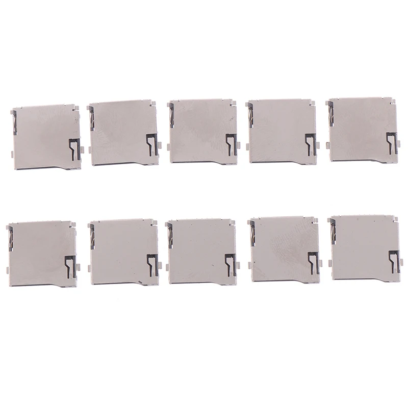 10 шт. Push-Push Тип TransFlash TF Micro SD карты гнездо адаптера автоматический разъем печатной