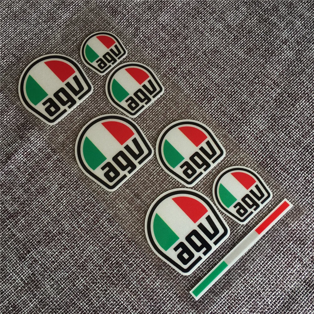 Наклейки на мотоциклетный шлем Agv k1 k3 k5 наклейки аксессуары для Ktm Vespa Honda Kawasaki Suzuki