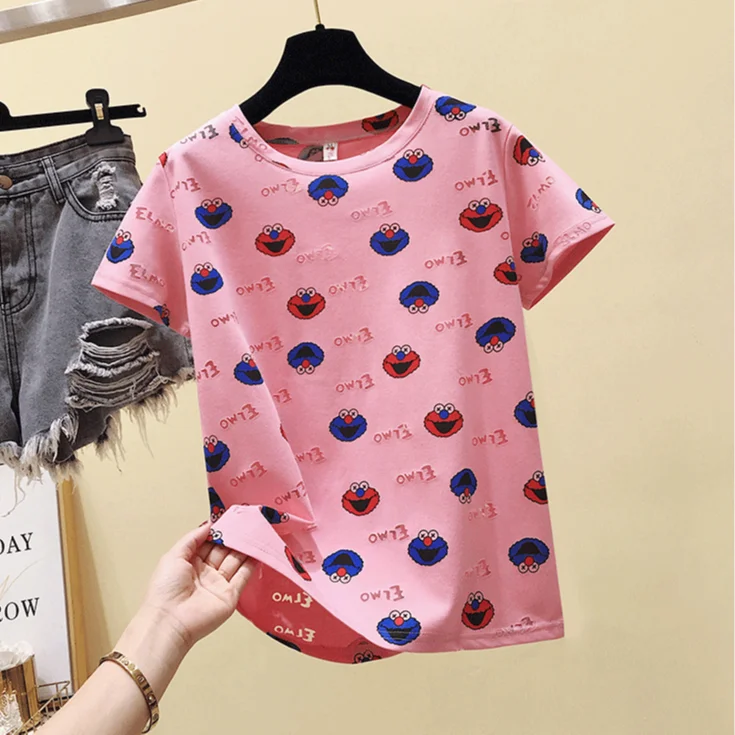 

2021 summer wear new personalized hollow out T-shirt women's short sleeve casual clothes European half sleeve body fashion