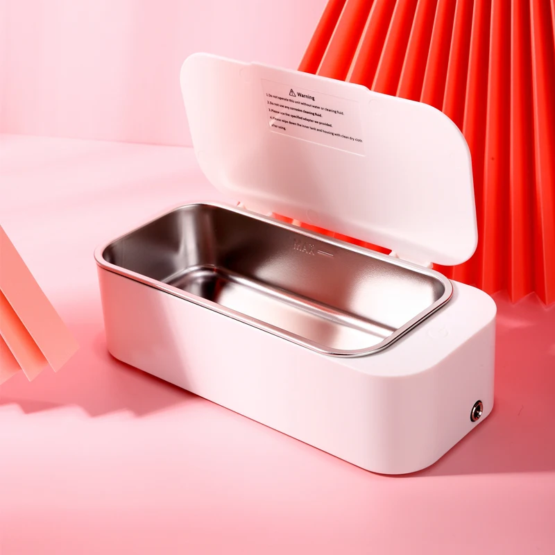 

ZAPAL 30W 450ML Portable Mini EraClean Ultrasonic eyeglasses lens cleaners Vibration Wash Cleaner Washing Jewelry watch