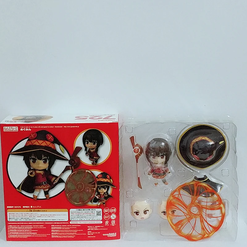 Аниме KonoSuba Божье благословение на этом чудесном мире Megumin Nendoroid 725 ПВХ фигурка модель игрушки кукла в подарок