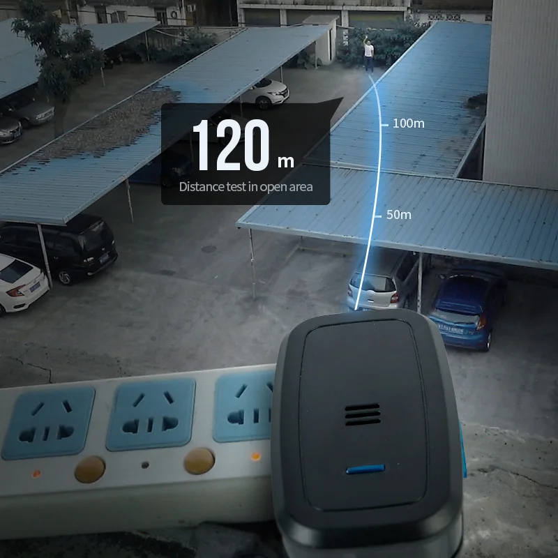 Беспроводной дверной звонок ZOGIN умный водонепроницаемый беспроводное кольцо для