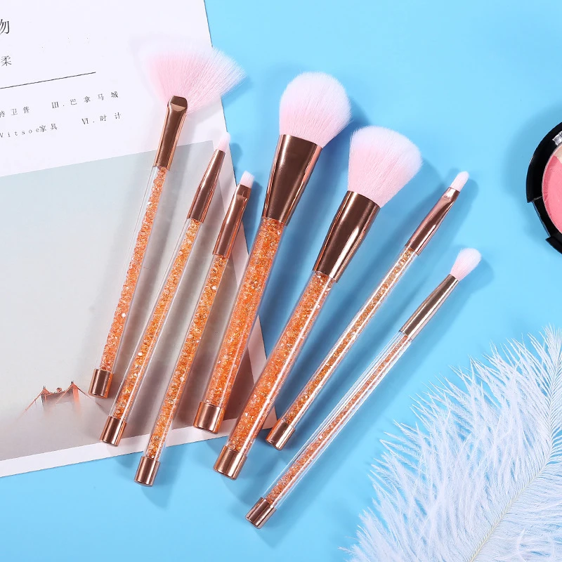 Высококачественный набор кистей для макияжа профессиональные щетки с