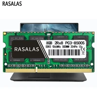 rasalas memory ram ddr3 8g 4g laptop 1600 1333 1066 1866mhz sodimm 1 5v ddr3l 1 35v 4g 8g notebook memoria ram comoputer parts