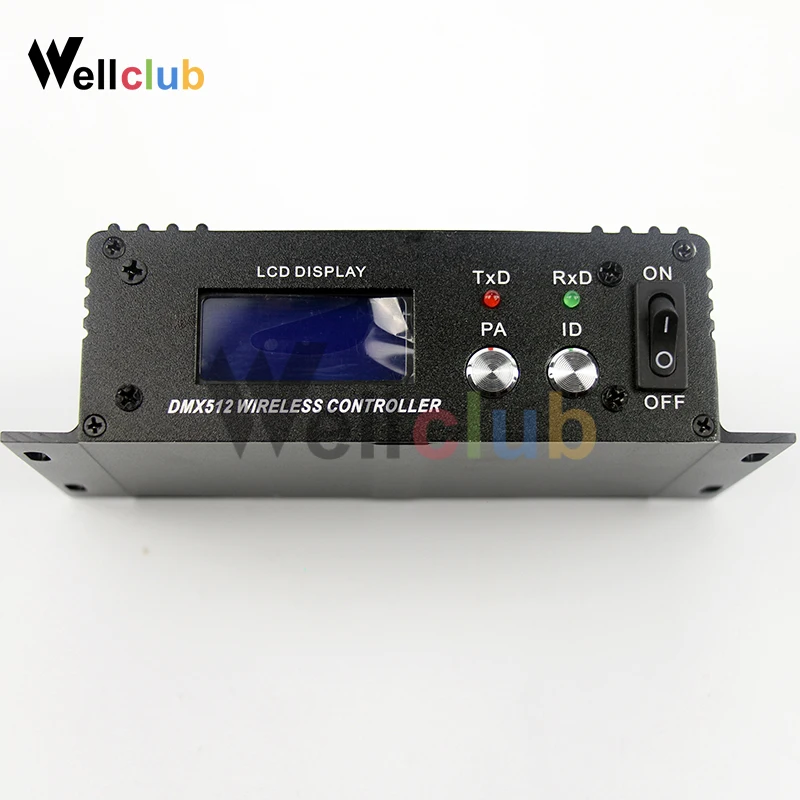 2 4G LCD беспроводной передатчик по протоколу DMX приемники dj светильник s движущаяся