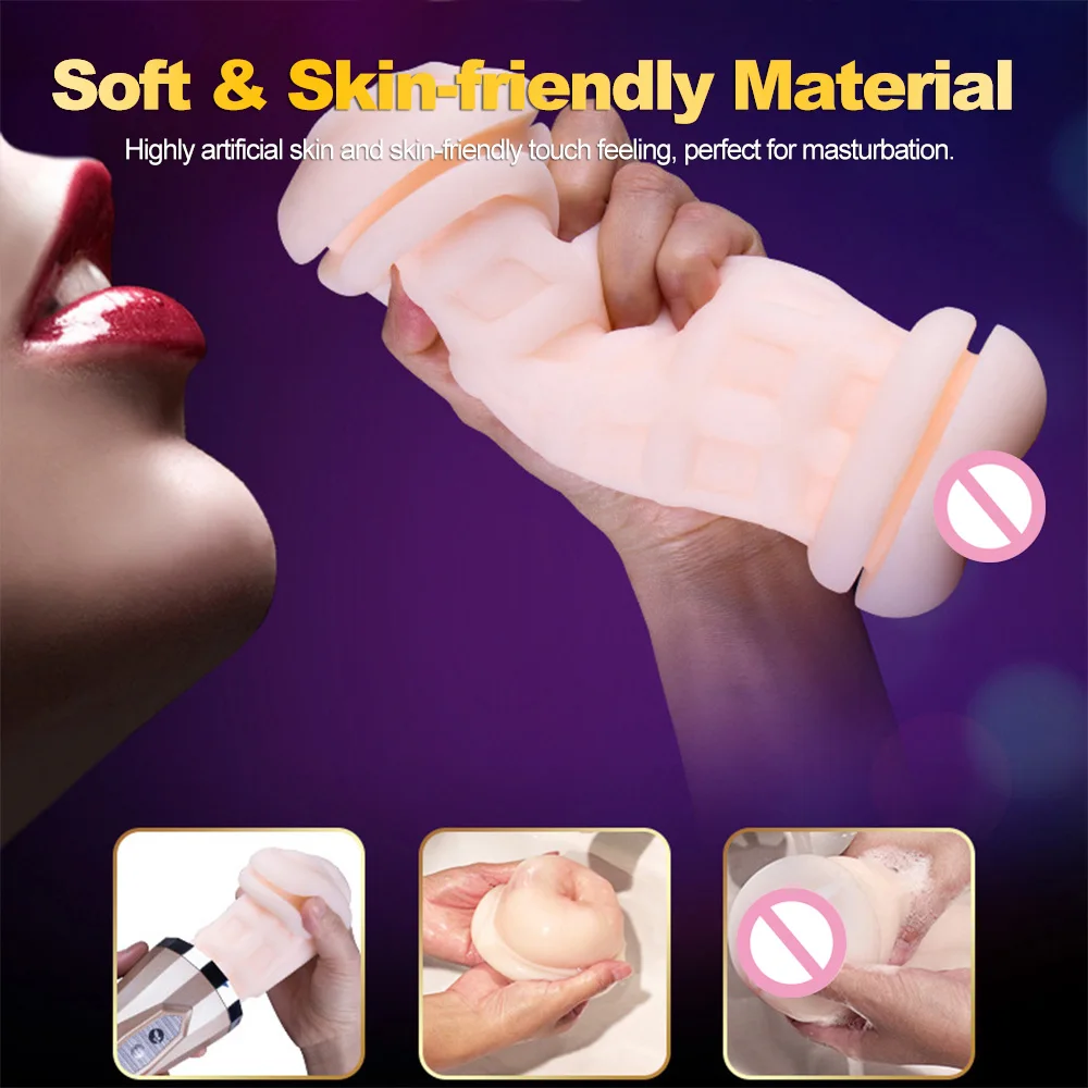 Мужской мастурбатор вибратор настоящая Вагина для мужчин Силиконовая