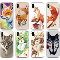 soft silicone animal fox phone case for oppo find x2 pro a9 a8 a5 a31 2020 a91 ax5s realme 5 6 x50 reno a 3 pro a52 a72 cover