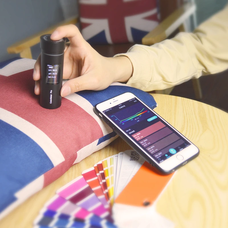 Умный компактный цветной измеритель Профессиональный высокоточный и