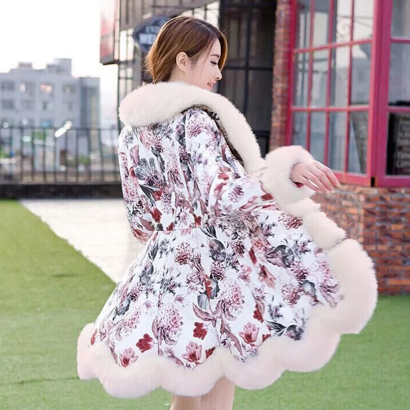 Новинка зимняя женская куртка плюс размер утолщенная теплая Женское пальто с