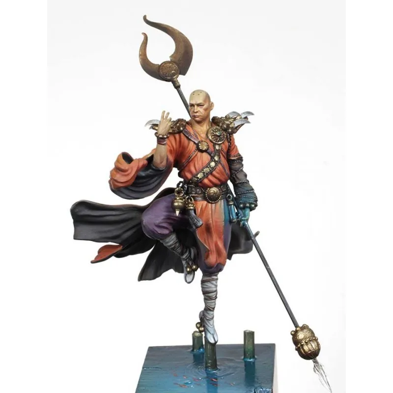 70 мм Смола фотоэлемент модель старый монах без основания статическое