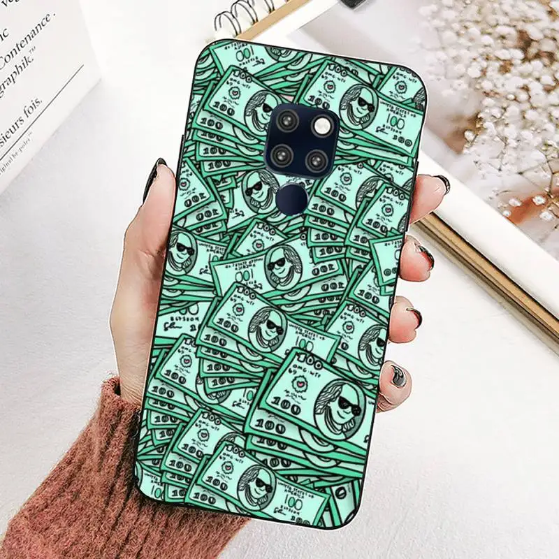 Чехол для телефона MaiYaCa с рисунком денег доллара рубля DIY huawei mate 8 S 9 30 10 lite 10pro 20 X 20pro