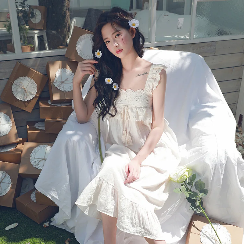 Pajamas Women's Summer Cotton Sexy Ladies Suit Korean Casual Summer Home Wear Pajamas Camisole Pajamas kawaii pajama