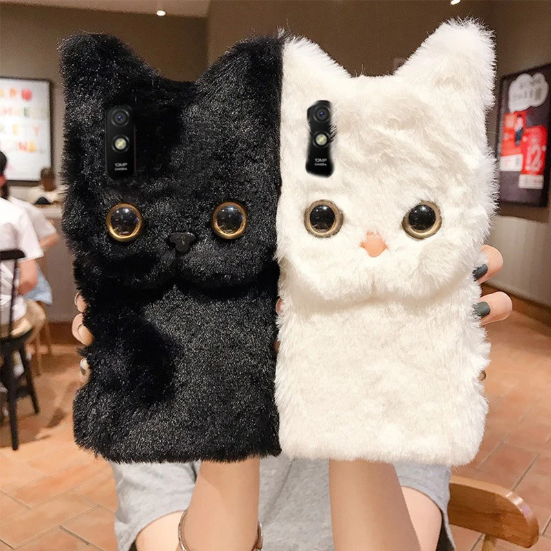 

3D Cartoon Case For Xiaomi Redmi 9A 9C 9 8 7 8A 7A Case lovely Cover Redmi Note 9 Pro 9s 9 s Note 8 Pro 8T 8 T Case Funds Coque