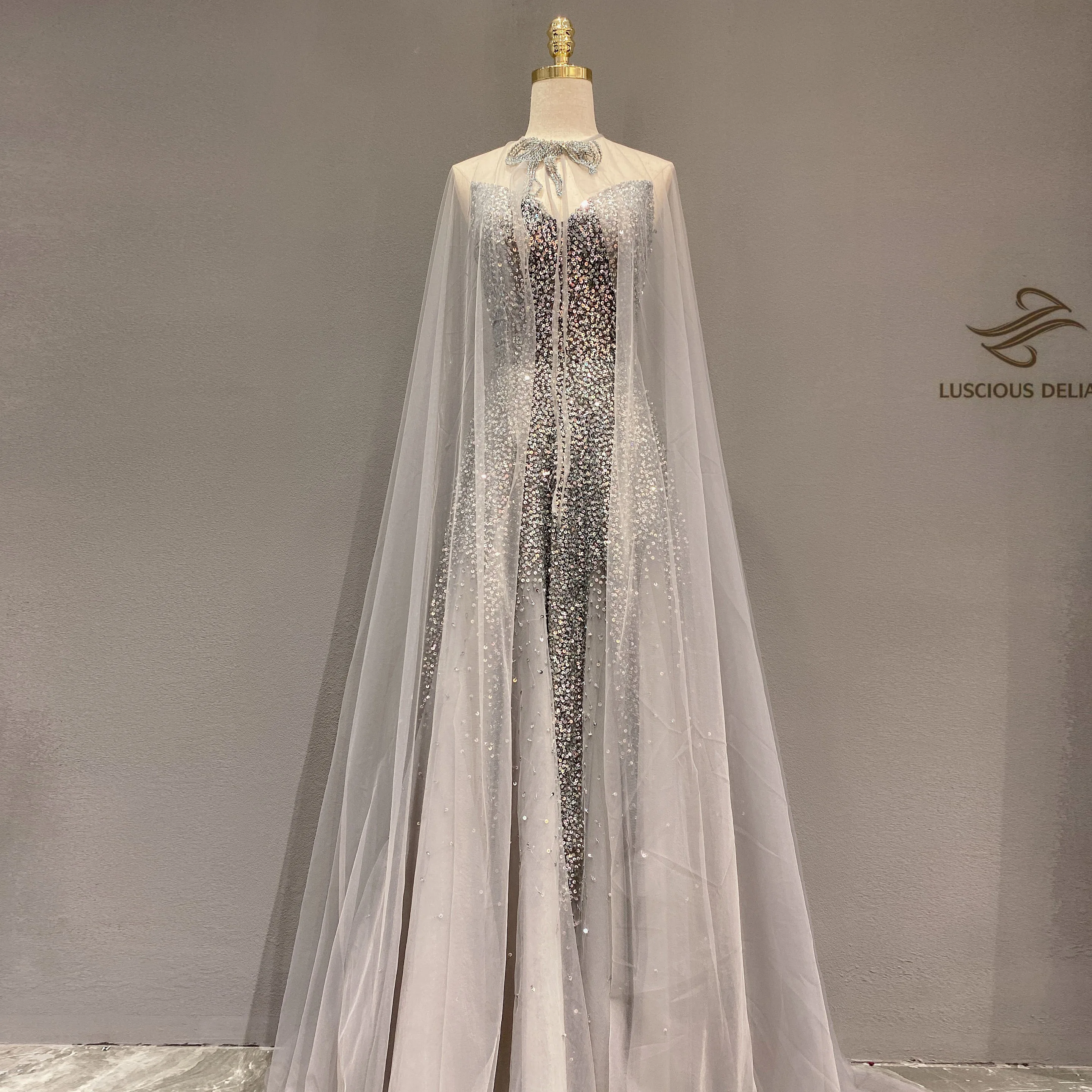 

Роскошное вечернее платье принцессы с бусинами; 2020New style; Элегантные вечерние платья в стиле русалки