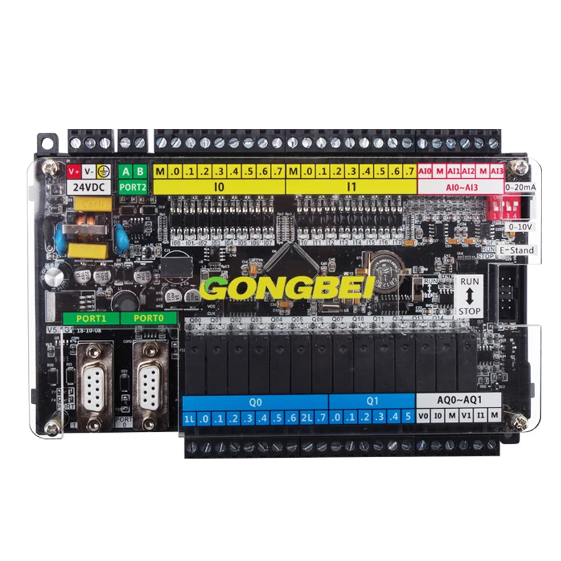GPU226XP-R Одноплатный PLC Процессор 222 224 224XP 226 14/24 Вт, 30 Вт, 40 DIO для Siemens S7-200 Процессор 224 Процессор 226 CN PPI, аналоговый Ethernet опционально - Цвет: GPU226XP-R
