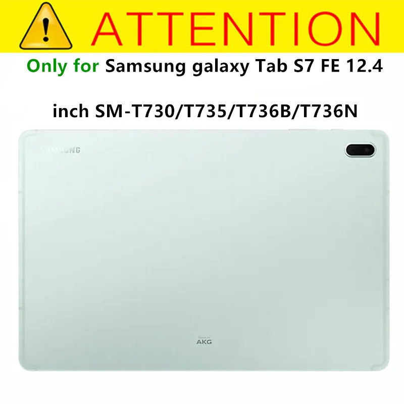 Samsung Galaxy Tab S7 Plus SM-T970 T975 T976B 12.4" EVA Tablet Case FE SM-T730 T733 T736B Kids Shockproof Stand on - Чехол для планшета Samsung Galaxy Tab S7 Plus SM-T970 T975 T976B 12.4" EVA FE SM-T730 T733 T736B для детей со стойкой, ударопроч
