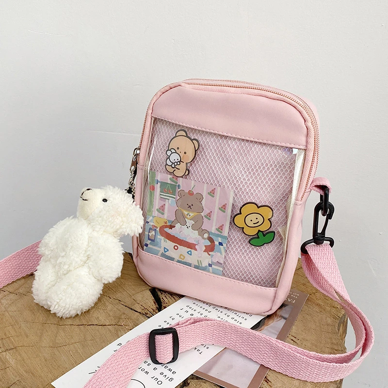

Women's Crossbody Bags 2021 Fashion Female Canvas Ita Bag Cheap Handbags for Girls