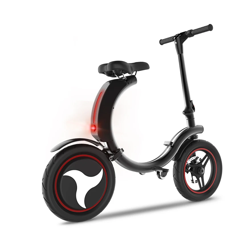 Electric scooter to work on behalf of the artifact portable mini adult female small folding generation driving battery bicycle | Спорт и