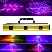 New Animation Laser Light RGB 3IN1 256 Patterns And 11 laser Effect Stage Projector DMX512 For DJ Disco Dance Floor Party Bar