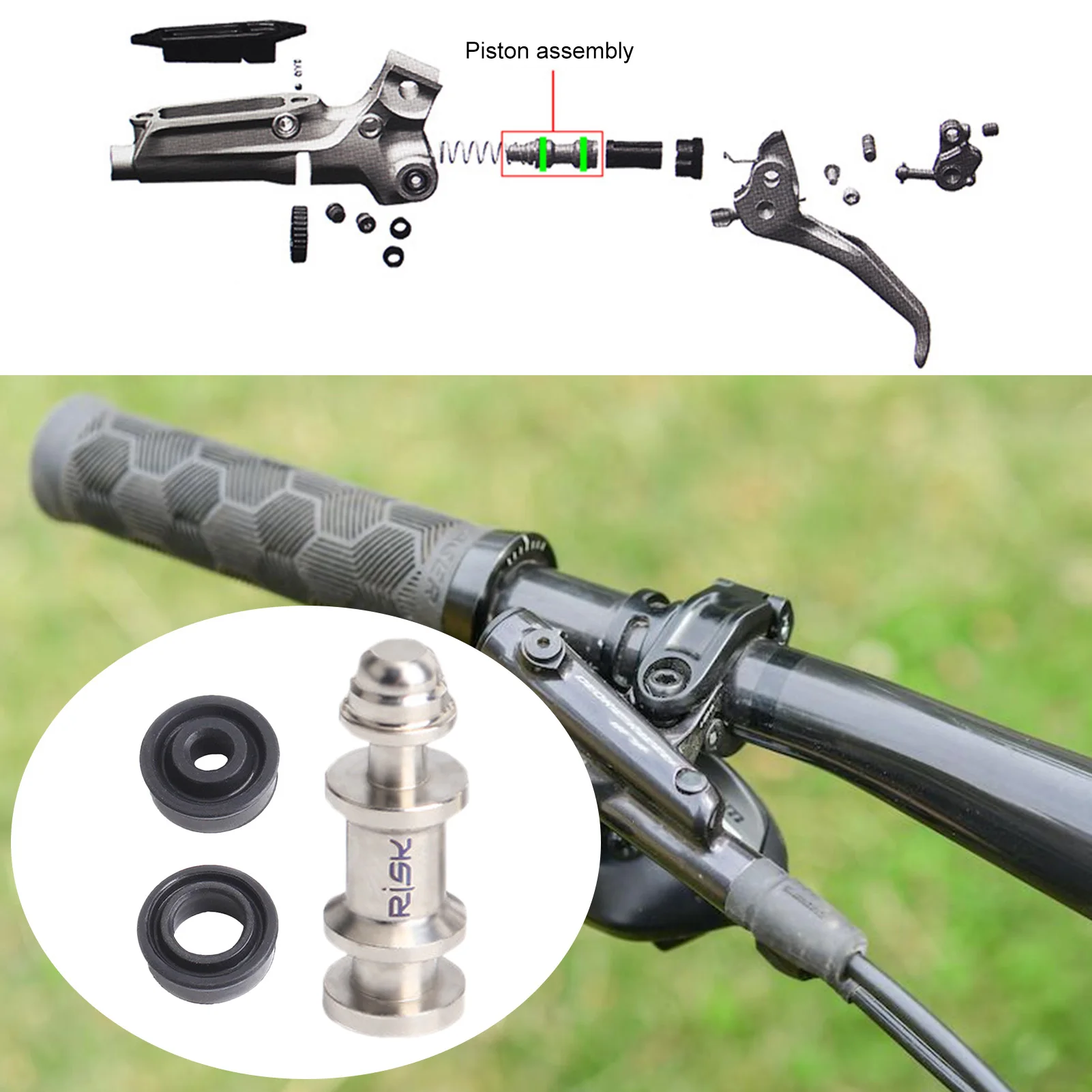 Запчасти для SRAM AVID Guide R RE RS RSC DB5 уровень T TL Series тормозной поршень из титанового