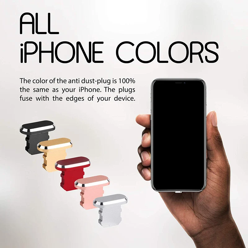 5 шт./лот Пылезащитная заглушка для Мобильный телефон Аксессуары Гаджеты Iphone 11 12