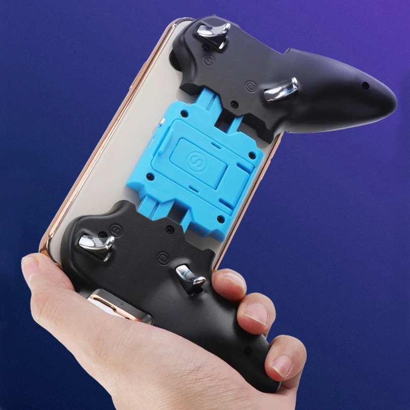 PUBG мобильный S7 аккумуляторная Беспроводной джойстик игровой держатель bluetooth-контроллер для iOS 2-в-1 ручка и кронштейн