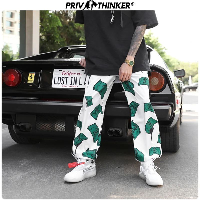 Privathinker мужские весенние прямые свободные 2020 укороченные штаны повседневные