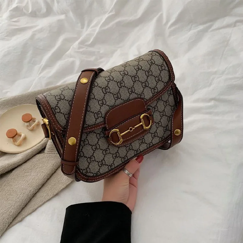 Ретро седельная сумка женская осень и зима 2019 Новая модная универсальная