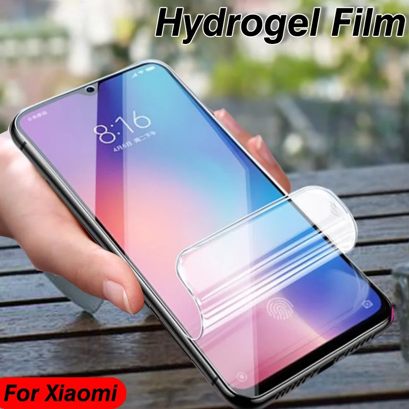 Гидрогелевая пленка для Xiaomi Mi 9T CC9 E Pro Защитная экрана 9 SE 8 A2 A3 Lite мягкая защитная