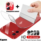 Гидрогелевая пленка для Apple iPhone 12 Pro Max 128G mini XR XS X, Защитная пленка для экрана, задняя пленка для 11 7 8 Plus SE, объектив камеры, не 6, стекло