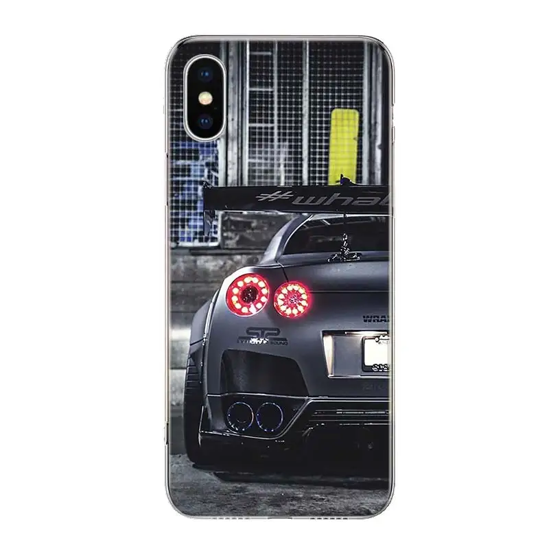 GTR sport Car Phone Case For Apple Iphone 14 Pro Max 12 13 Mini 11 SE 2020 X XS XR 8 7 6 6S Plus 5 5S Cover Shell Coque TPU Fund