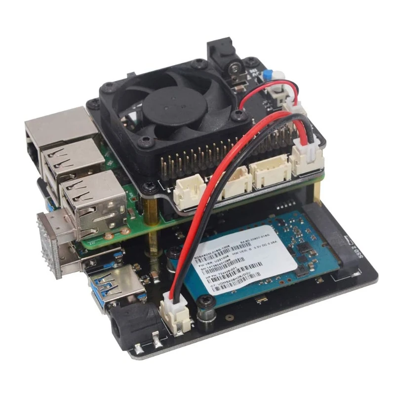 Идеальное решение для хранения Raspberry Pi Dual MSATA SSD Shield 2 ТБ MSSD MSATA|Компьютерные кабели