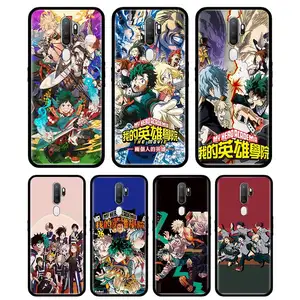 my hero academia phone case for oppo a7 a9 2020 a52 a53 a55 a93 a94 a74 5g f11 pro find x2 lite reno3 4 ace coque tpu cover bag free global shipp