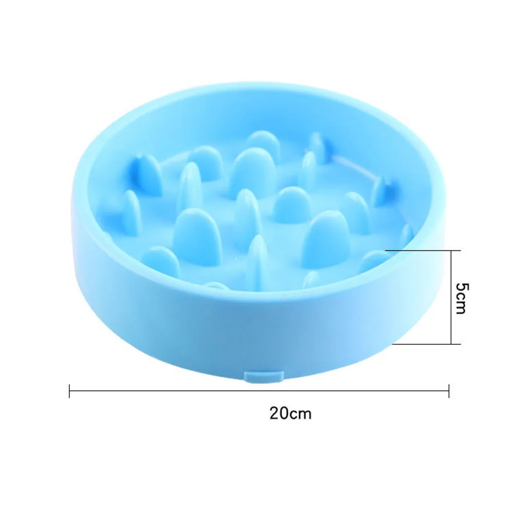 Pet Dog Feeding Food Bowls Puppy Slow Down Eating Feeder Dish Bowel Prevent Obesity Dogs Supplies Dropshipping | Дом и сад