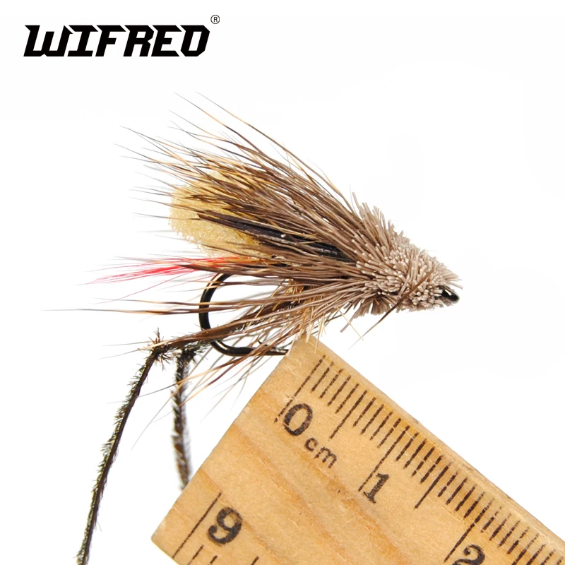 Wifreo 6 шт. #6 Форель Fly рыболовный крючок-приманка насекомых приманка Рыболовные