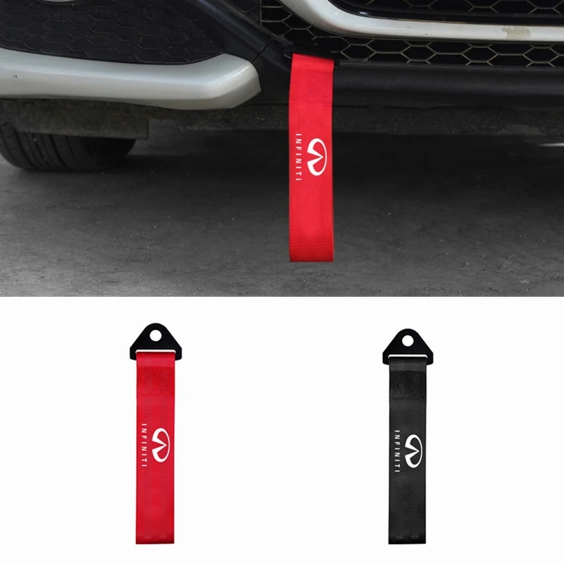 Автомобильный Буксировочный Ремень из углеродного волокна для Infiniti Logo FX35 Q50 Q45 G35