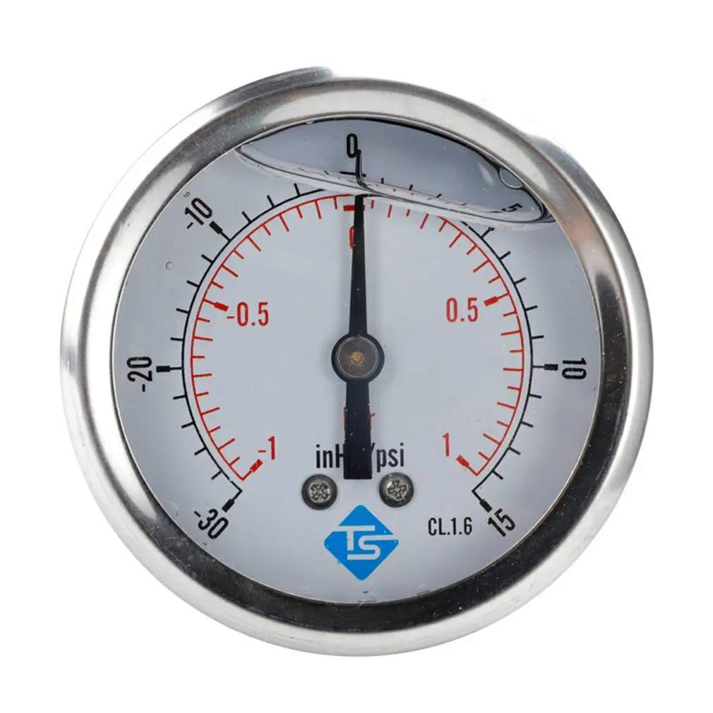 

Axial Pressure Gauge High-precision Stable Barometer Oil Pressure Gauge Water Pressure Gauge TS-PGGZ60Z4-1bar Y60