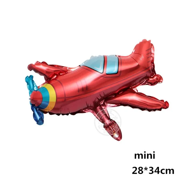2pcs mini plane Новые космические путешествия шарики для дня рожденья вечерние Декор внешний Космос астронавт фольги Воздушные шары ET Planet Исследуйте партнера дети мальчик - Цвет: 2pcs mini plane