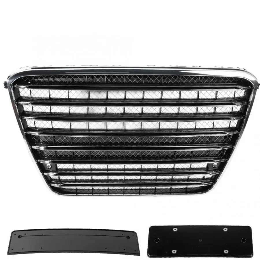 Car Front Bumper Grill Center Grille for Audi A8 2011 2012 2013 2014 W12 Style | Автомобили и мотоциклы