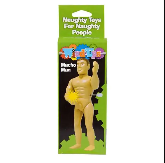 

Funnyï¼Masturbating Man Toys Stress Reliver Super Hilarious Horny Jerks Christmas Gift Wind Up Prank Joke Gag Suprise Props*2