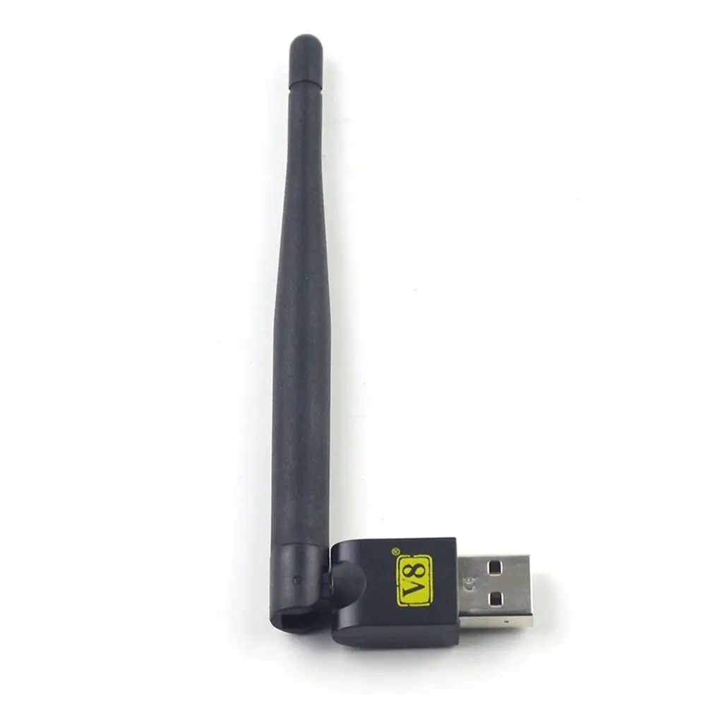 

FREESAT TV mini wireless USB WiFi adapter with Antenna For V7 V8 Series Digital Satellite smart tv android smart TV box