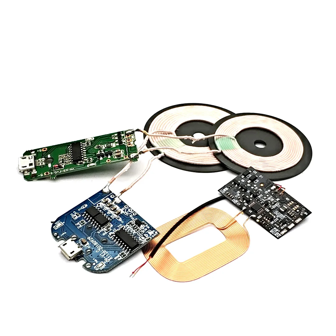 Новое Быстрое беспроводное зарядное устройство Qi печатная плата модуль