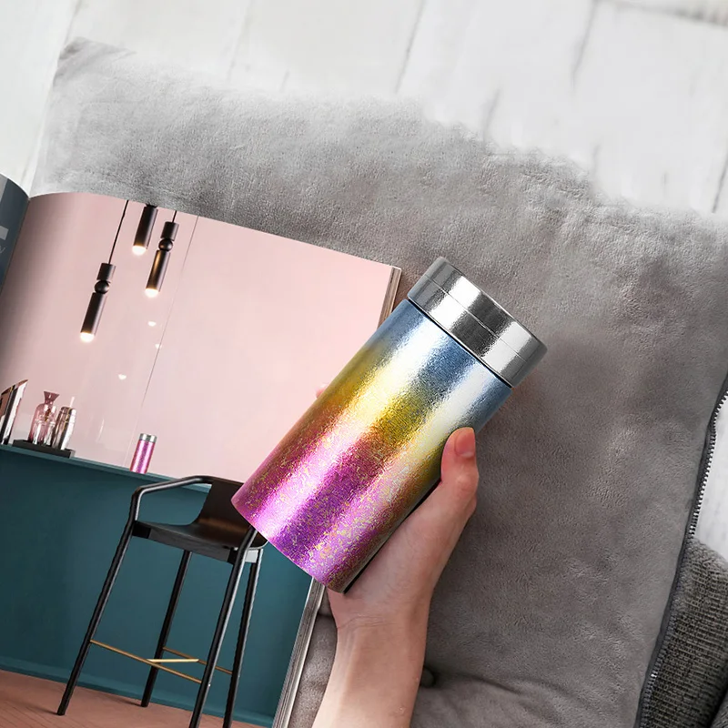 200ML Mini Thermos Coffee Vacuum Flask Pure titanium Drink Water Bottle Termos Thermo Cup And Mug Garrafa Termica Non-stainless | Дом и сад