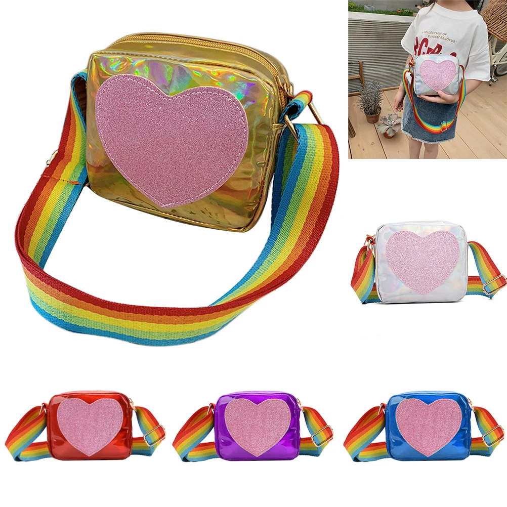 Дети Девушки Любовь сумка с сердцем Женская через плечо дорожная для покупок