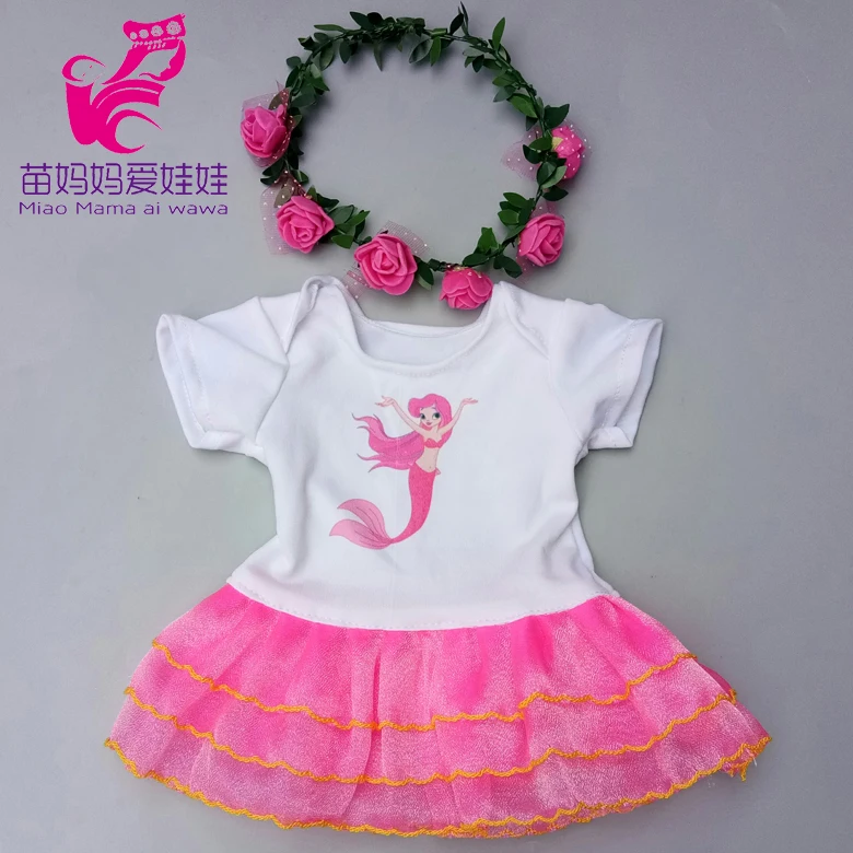 40 см Одежда для куклы штаны юбка рубашка американской 18 дюймов 45 наряд детский