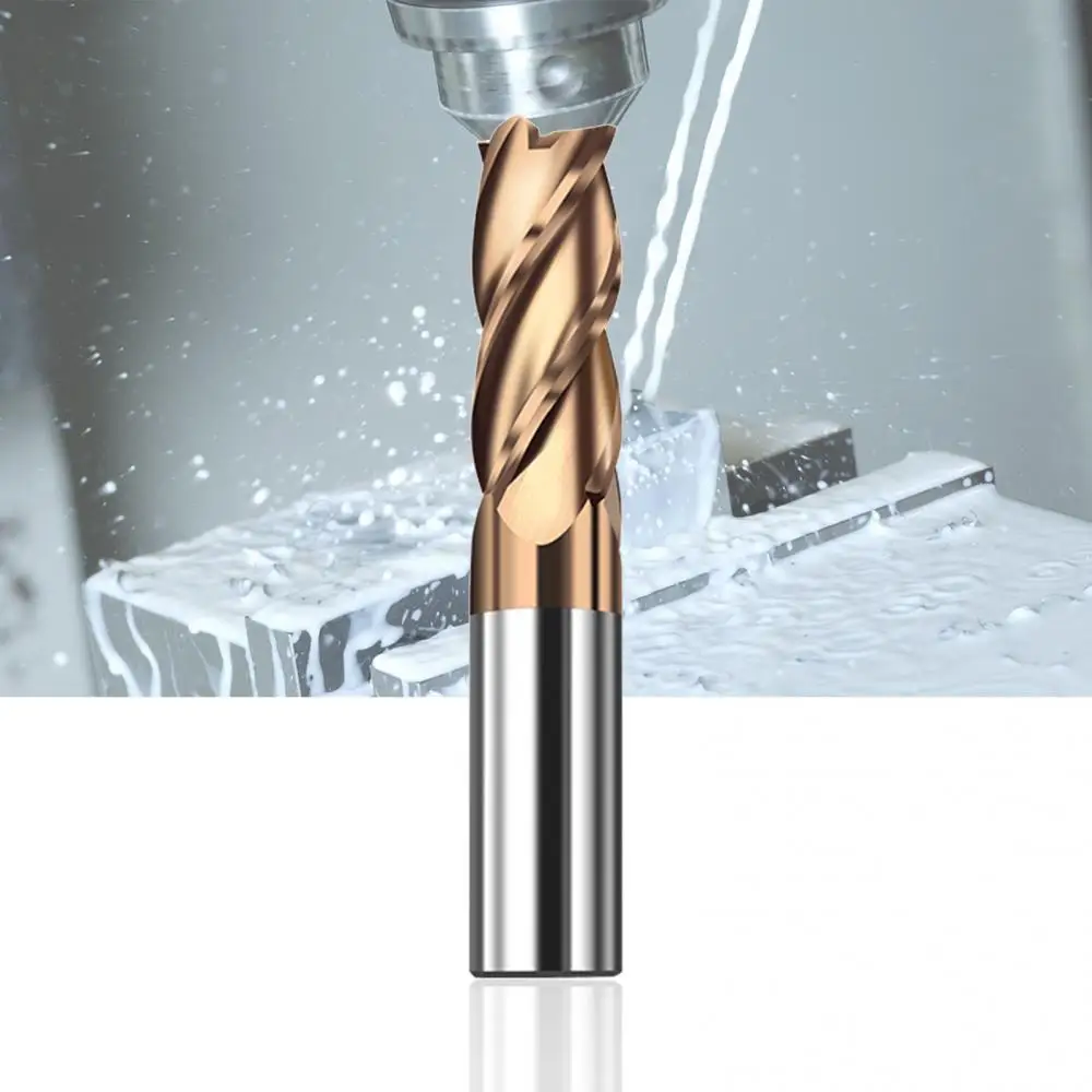 

End Mills High Precision Metal Cutter Cobalt 1 2 4 5 6 8 10 12mm Flutes Teeth Aluminum Milling Tool Key Router Bit