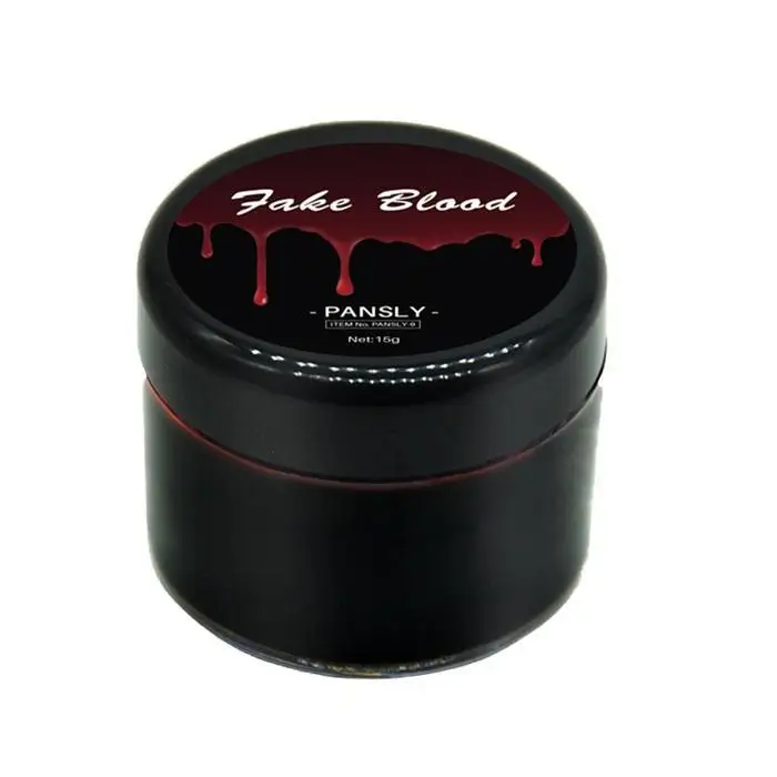 Поддельные кровяные шрамы для тела лица вечерние красные товары косплея