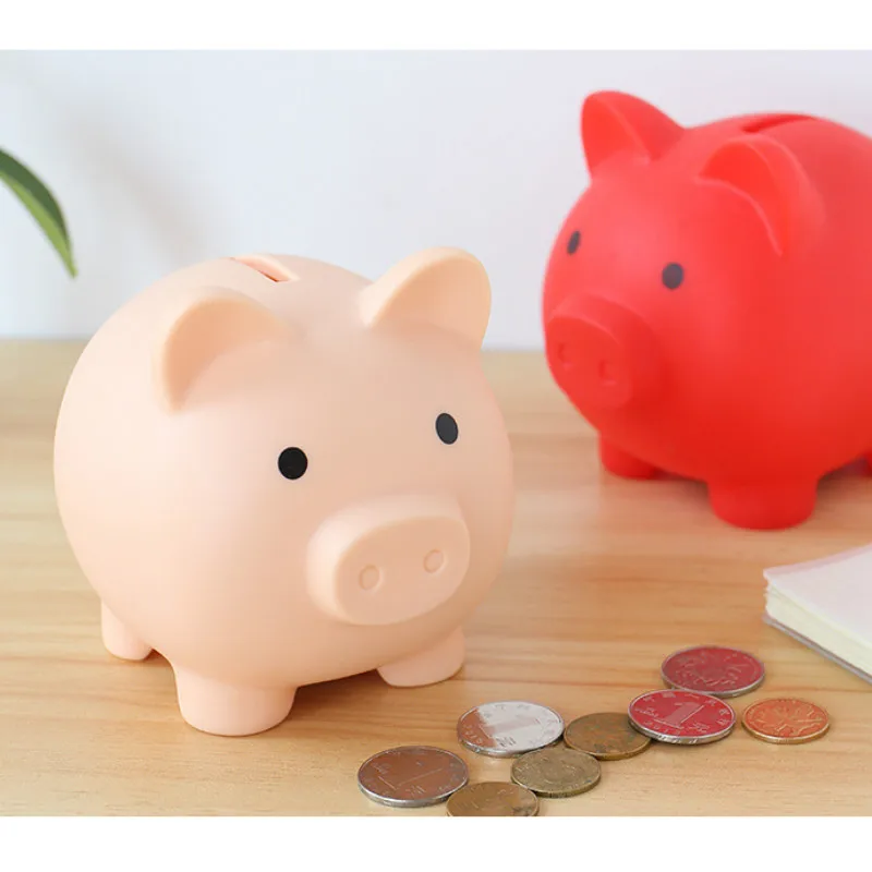 Мультяшные коробочки для денег в виде свиньи копилка детская игрушка подарок на